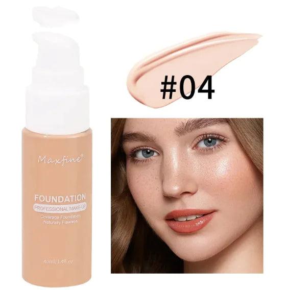 12-Color Liquid Foundation & Concealer - Soluna Bliss