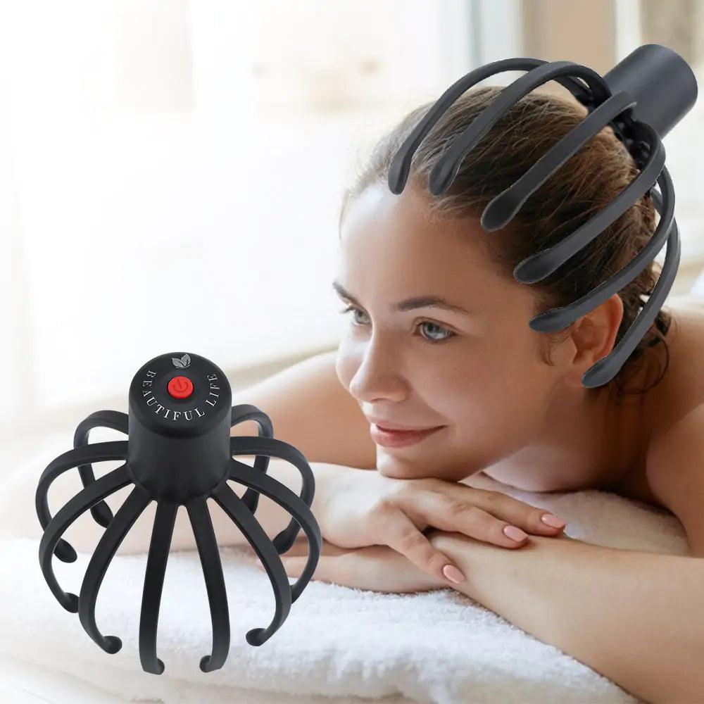 Electric Octopus Scalp Massager - Soluna Bliss