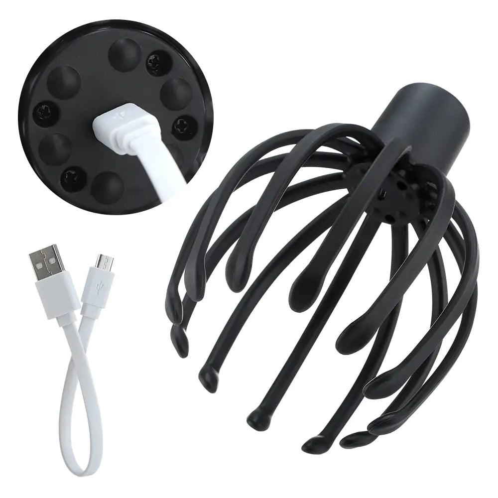 Electric Octopus Scalp Massager - Soluna Bliss