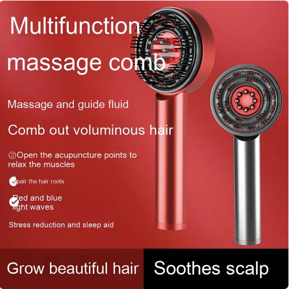 Infrared Hair Care Fluffy Comb & Scalp Massager - Soluna Bliss