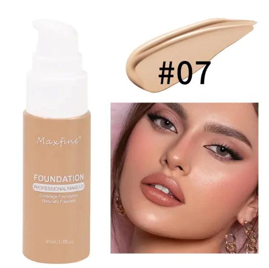 12-Color Liquid Foundation & Concealer - Soluna Bliss