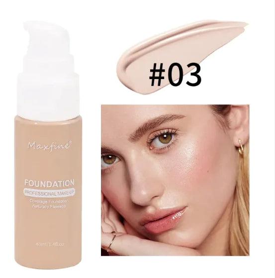 12-Color Liquid Foundation & Concealer - Soluna Bliss