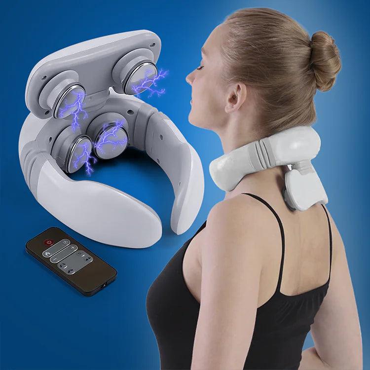 Electric Intelligent Neck Shoulder Massager - Soluna Bliss