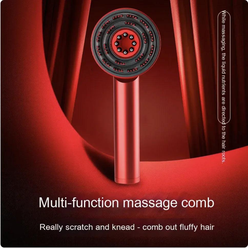 Infrared Hair Care Fluffy Comb & Scalp Massager - Soluna Bliss