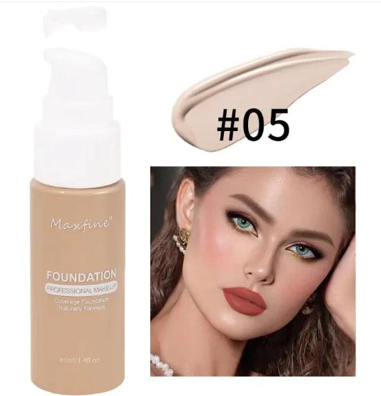 12-Color Liquid Foundation & Concealer - Soluna Bliss