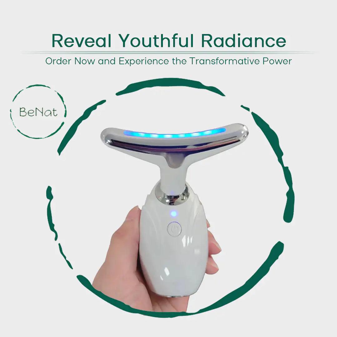 Neck & Face Lifting LED Therapy Device - Soluna Bliss